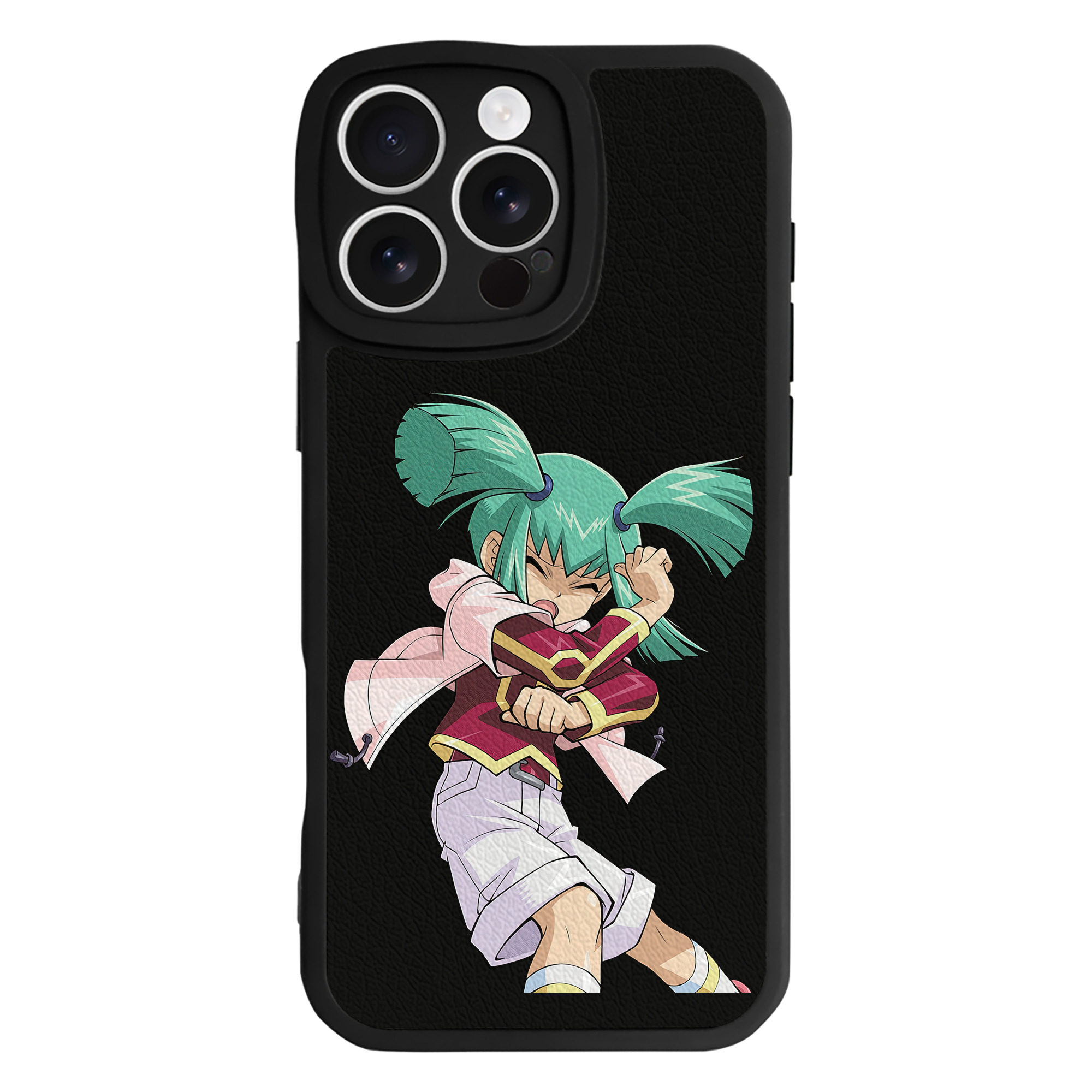 （画像用） 遊☆戯☆王 Yu-Gi-Oh! 【iPhone 16シリーズ対応】シリコンスマホケース（レザー調） 材質：シリコン